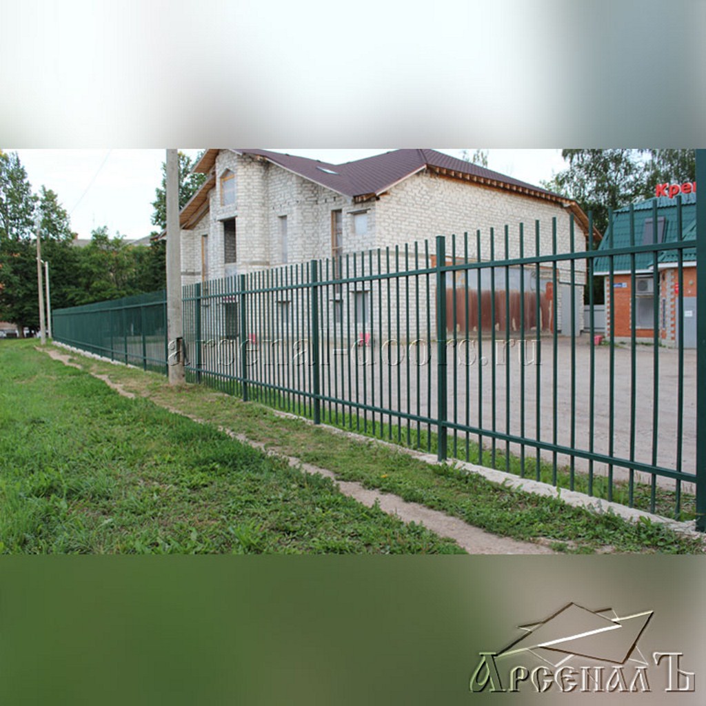 Сварное металлическое ограждение
