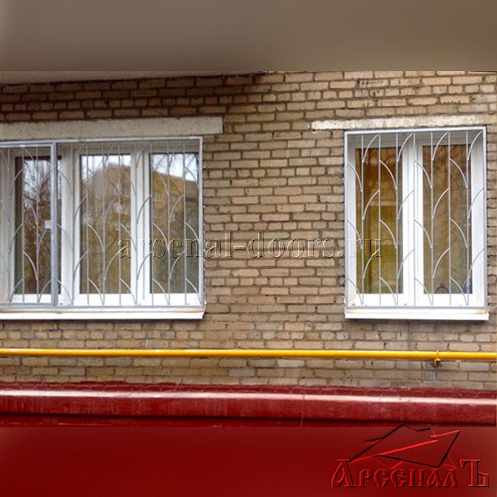 Металлические оконные решетки Арт_00096