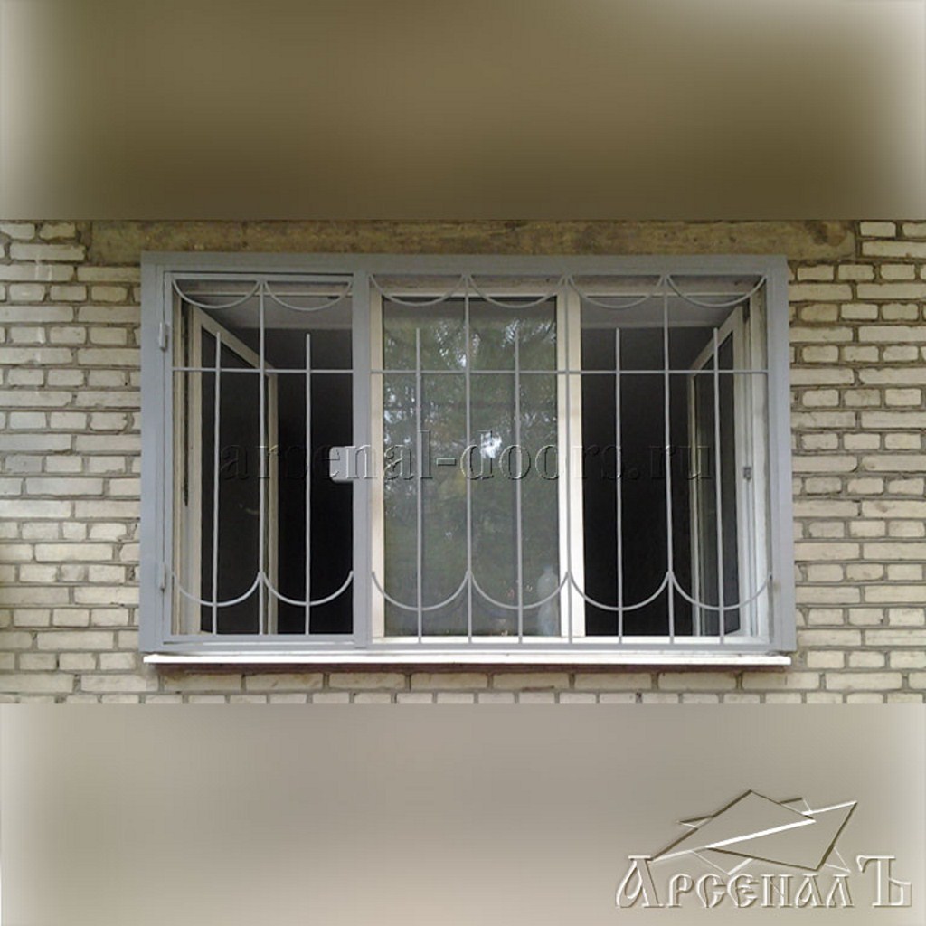 Распашные решетки на окна