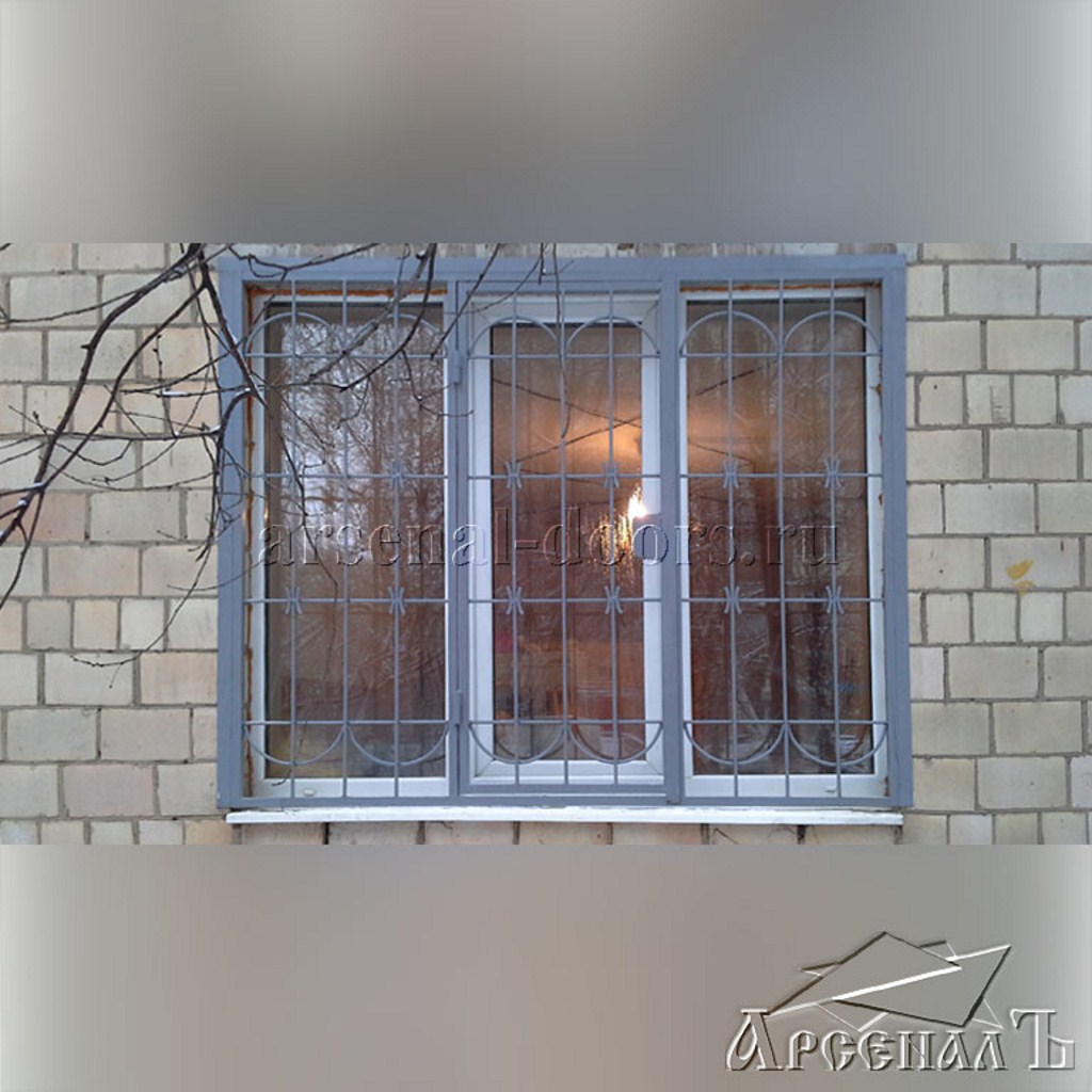 Открывающиеся оконные решетки