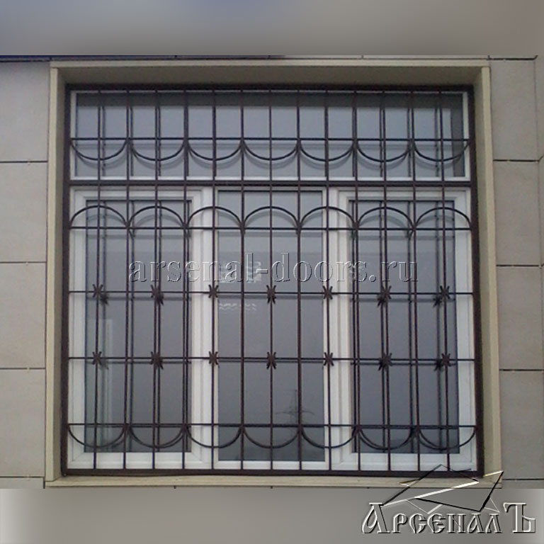 Сварные оконные решетки Москва (Арт 00101)